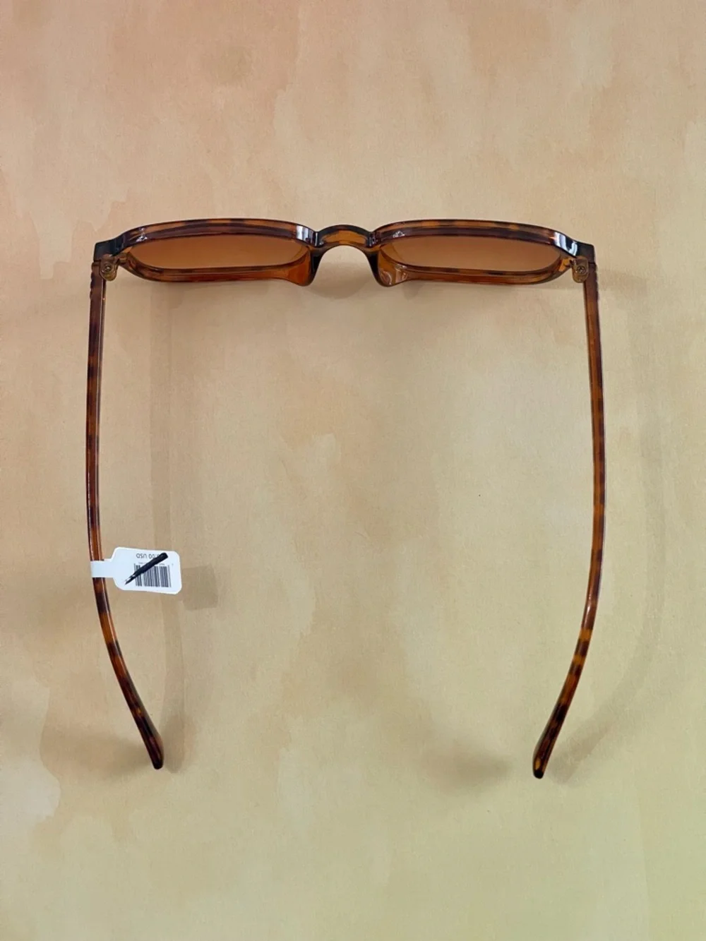 🟤🕶️ Free People Tortoiseshell‎ Brown Rectangular Sunglasses 🕶️🟤